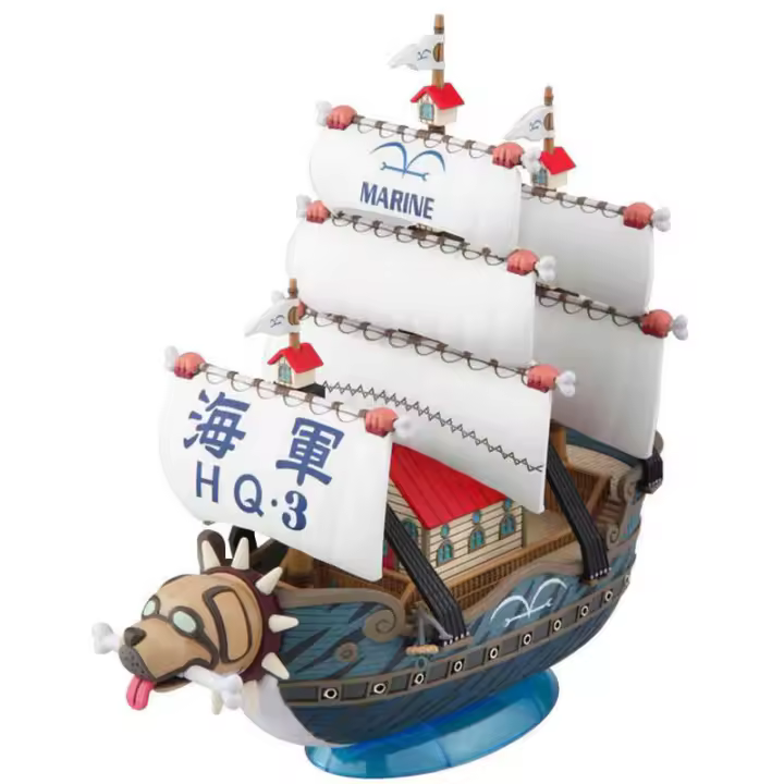 Figura Model Kit Garps Ship One Piece 15cmFigura  Coleccionable - Idea de Regalo- Mercancia Oficial - Juguetes para Niños y Adultos - Movies Fans - Muñeco para Coleccionistas y Exposición - 1