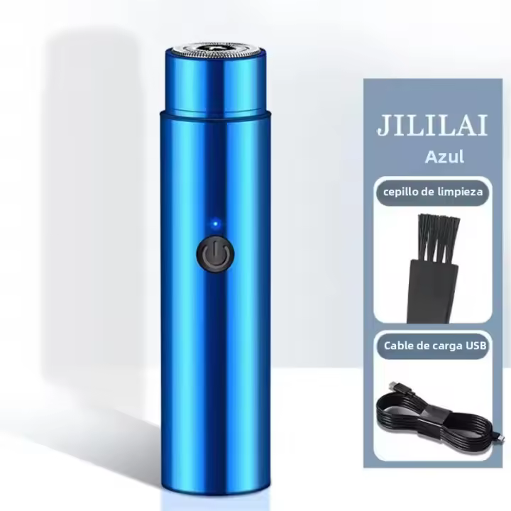 Afeitadora Eléctrica USB Recargable Para Hombres Viaje Mini Afeitadora Portátil Cuchilla Fina Para Barba Y Cuerpo Trimmer De Pelo - 1