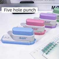 Organizador De Escritorio Para Oficina: Cortador De Papel Para Encuadernación DIY De 5 Agujeros Herramienta De Manualidades Perfecta Para Encuadernar Cuadernos Y Archivos - details 4