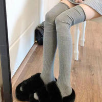 Medias De Rodilla Para Mujeres Calcetines De Rodilla Cálidos Tejidos De Algodón Largas Medias Térmicas JK De Japón - details 3