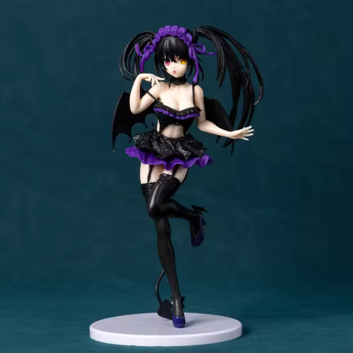 Figura De Acción Date a Live 21cm Tokisaki Kurumi Bellas Mujeres Del Dos Dimensiones Colección Ornamento Figura Sólida Para Adultos - 1