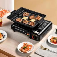 Estua de gas de un sole emisor ajustable, grabador a prueba de Viento para Cocinar al Aire Libre, acampar, chilear y Asar. - details 3
