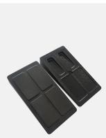 3pcs Bloques De Yoga Ajustables Para Gimnasio Y Fitness Tríangulos De Ejercicio Accesorios De Yoga Para Estiramiento Y Sentadillas - details 2