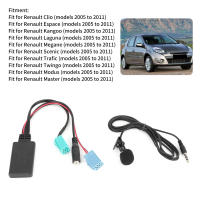 Cable De Audio Bluetooth 6Pin Adaptador AUX-IN Para Coche Con Micrófono Compatible Con Clio/Espace/Megane Accesorio De Automóvil - details 2