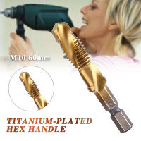 Juego De Brocas De Tapa De Titanio HSS 1/6Pcs Hex Shank Para Tornillos Y Máquinas De Trabajar Madera Herramientas Manuales M3 M4 M5 M6 M8 M10 - details 3