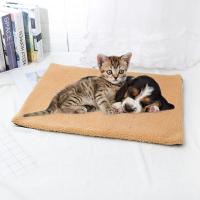 Manta Calentante Para Mascotas Pequeñas Y Medianas De Invierno Manta De Dormir Para Perros Y Gatos Fluffy De Coral Cashmere Matrícula De Calor - details 12