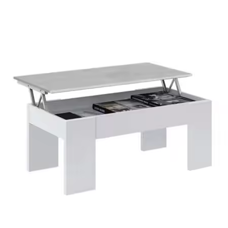 Mesa de centro elevable modelo Gala para salón - varios colores disponibles. Sencilla y económica. - 1
