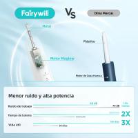 Fairywill Cepillo De Dientes Eléctrico Ultrasonido 42000HZ/min 8pcs Cabezas Recargables Para Adultos Carga Completa En 4h Para 100Días - details 6