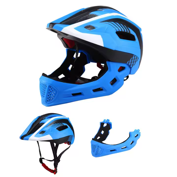 Niños casco desmontable de Bicicleta de Cara complete ultraligera transpirable ciclismo - 1