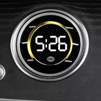 Reloj Digital LED Mini Para Coche Tipo Toque Adorno Automotriz Stick-On Interno Pantalla Táctil Para Vehículos - details 15