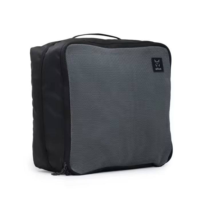 Altus | ORGANIZADOR VIAJE | Para maletas | Cremallera | Negro - 1