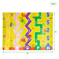 Puzzle interactivo Montessori Lisciani con animales de granja de madera y casitas de cartón para guardarlos, 27 piezas - details 6