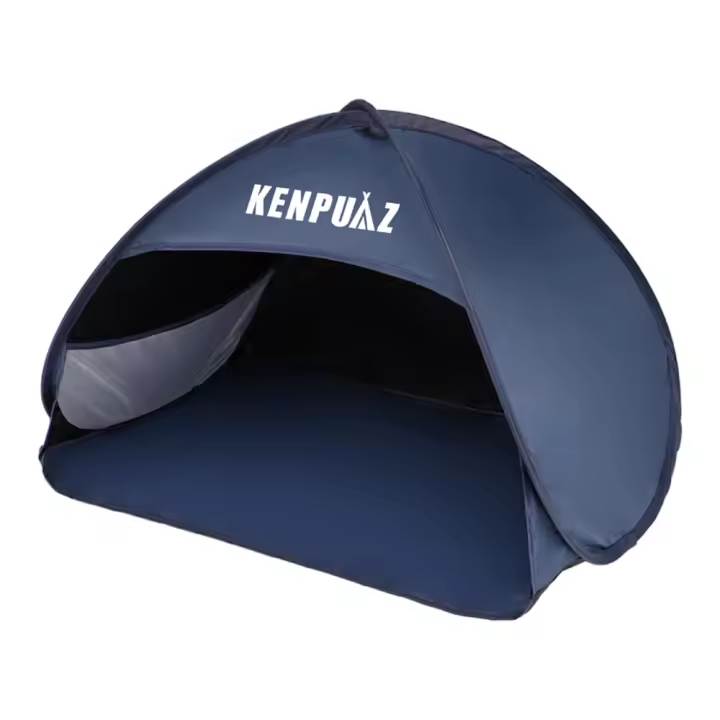 Carpa Portátil Para Camping Y Uso Interior Y Exterior Fácil De Plegar Protección Contra El Sol Y La Lluvia Con Luz Para Dormir En La Cama - 1
