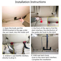 Kit de Montaje de Anclaje de Asiento de Seguridad de Coche de Acero Universal - details 10
