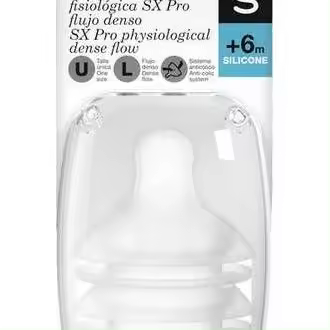 Suavinex Tetina Silicona Fisiológica Flujo L, 2 Uds - 1