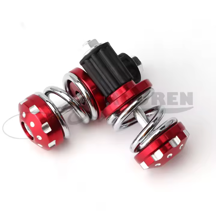 Grip End Cap Para Manillar De Bicicleta De Aleación De Aluminio Accesorios Para Motocicleta Y Bicicleta De Tierra Capas De Arranque Durable En Rojo Naranja Negro Azul - 1