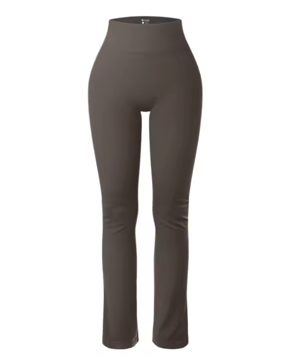 Leggings De Mujer Sólidos Y Sin Costuras Pantalones De Yoga De Talla Alta Levantamiento De Glúteos Treguas Estilizadas Deportivas Casuales - 1