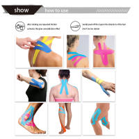 Cinta De Kinesiología Para Terapia Y Deportistas Libre De Látex Resistente Al Agua Para Alivio Del Dolor De Rodilla Y Músculos Del Hombro - details 14