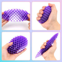 Juguete De Alivio Del Estrés Creativo Fidget Worm De Malla Elástica Pequeño Decorativo Que Se Puede Jugar Fácilmente Para Todas Las Edades - details 3