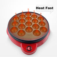 Máquina De Hornear Chibi Maruko 220V Horno Eléctrico Para Bobinas De Calamar Takoyaki Plataforma De Asado Profesional Herramientas De Cocina - details 4