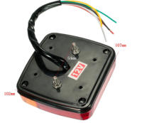 Luces Traseras Impermeables Para Camiones Y Remolques De Coche 12V Con 20 LEDs Luz De Señal Trasera Y Luz De Freno Partes De Luces Traseras - details 7