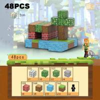 Bloques De Construcción Magnéticos Set De Mundo Del Carbón Juguetes STEM Montessori Para Niños Regalo De Navidad - details 0