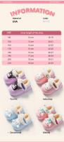 Zapatillas De Invierno Para Niñas Sanrio Con Dibujos Animados Antideslizantes Suaves Para Interior Cálidas Con Suela De Algodón Y Forro De Peluche Zapatos Para Niños Talla Verdadera - details 4