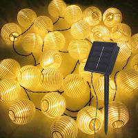 Lámpara Solar De Jardín Con 30LED Luces De Panel Solar Para Exterior Impermeables Decoración De Navidad Para Patio Y Jardín - details 1