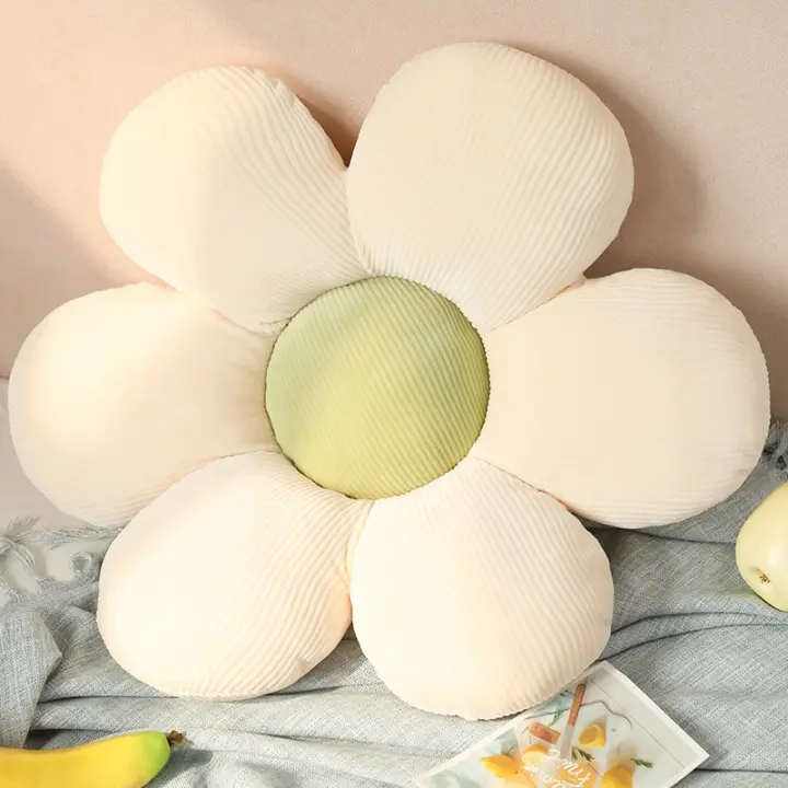 Cojín De Peluche De 35CM Con Flores Coloridas Juguete De Plantas Para Niñas Decoración De Hogar Regalo Para Bebés Estilo Rose/Serie De Flores - 1