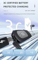 Auriculares Inalámbricos K75 Con Micrófono Lavalier Negocios Bluetooth 5.4 Pantalla LCD HD Cancelación De Ruido Tiempo De Música 20 Horas - details 5