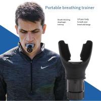 Entrenador De Respiración Abdominal Portátil Para Aumentar La Capacidad Pulmonar Y Resistencia Ajustable Equipo De Ejercicios Aeróbicos - details 0