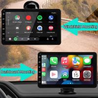 Reproductor Multimedia De Coche 7 Pulgadas Con Carplay Android Auto Pantalla Táctil IPS Entrada AUX Bluetooth MirrorLink Universal - details 11