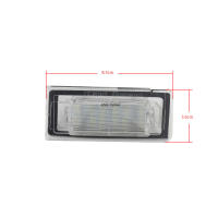ANGRONG 2x 18 SMD LED Luz De Placa De Matrícula Xenón Blanca Para Audi TT MK1 8N 1999-06 Con Canbus Sin Advertencia De Sistema OBC - details 0