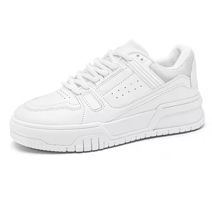 Zapatos De Patrón Para Hombre Cuatro Estaciones Casual Caminar Antideslizante Bajo Tobillo Suela Gruesa Calidad Buena - 1
