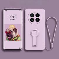 Funda De Silicona Líquida Para Realme 12 pro plus Soporte Móvil Suave Cubierta Protectora Antigolpes Con Funda Trasera Resistente Al Agua - details 3