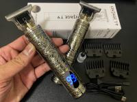 Cortadora Eléctrica T9 Para Hombres Cepillo De Barba Recortadora De Pelo Con Batería Recargable Apto Para Corte Seco Y Húmedo Tiempo De Carga Rápida Máquina De Afeitar Viaje Recortadora De Pelo Para El Hogar - details 11