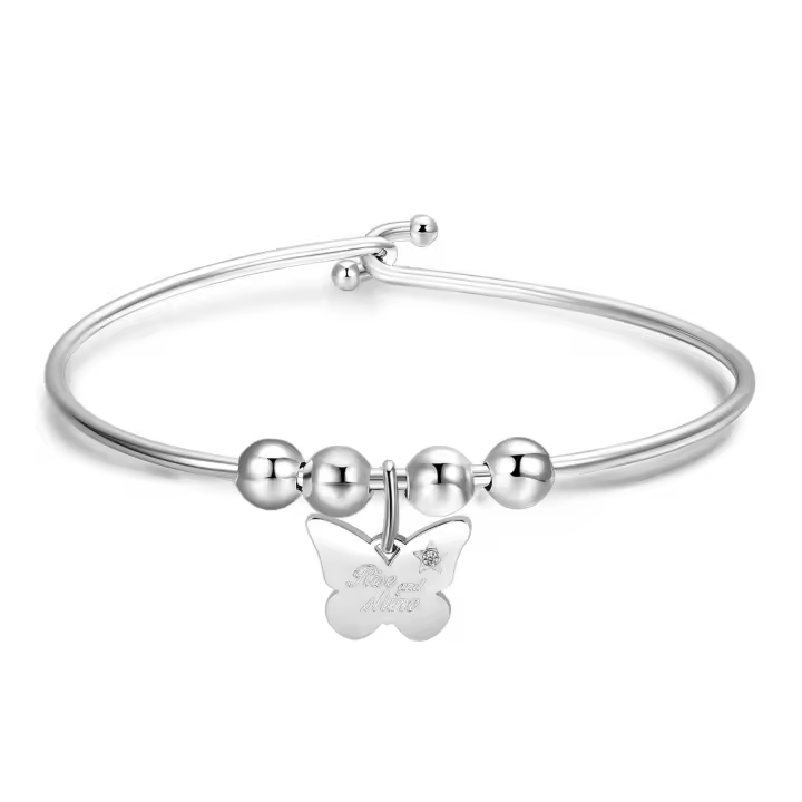 SBM58 Pulsera Rise and Shine de S'AGAPò with Charm de Mariposa de S'Agapò - 1