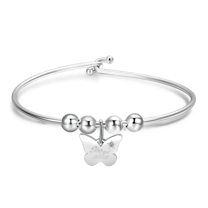 SBM58 Pulsera Rise and Shine de S'AGAPò with Charm de Mariposa de S'Agapò - 1