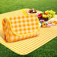 Manta De Picnic Exterior Plegable De 79\"x79\", Grande Y Portátil Para Playa Y Camping Material Oxford Adecuada Para Barbacoas En Parques - details 1