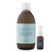 DIOXNATUR® Plata Coloidal 20 ppm 500 ml con Spray y Vaso Medidor Incluidos - details 0