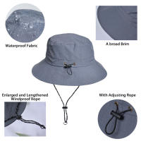 Sombrero De Sol Para Mujer Secado Rápido Impermeable Ligero Con Protección Gran Amano Sombrero De Pesca 1PCS Uso Al Aire Libre Estilo Casual - details 3