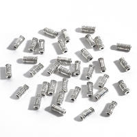 Tubos De Plata Tibetana 5-12mm 50/100pcs Hileras De Metal Para Encantos DIY Suministros De Joyería Hechos De Aleación De Zinc - details 14