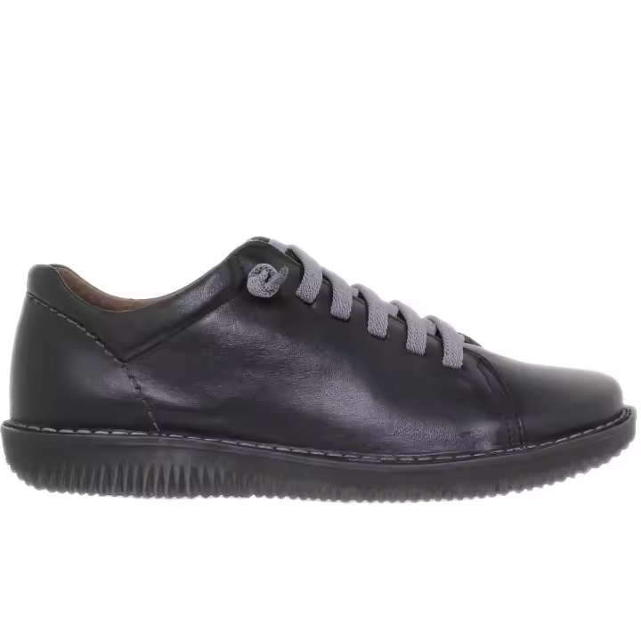 Zapato Casual Piel Mujer Negro - Boleta Shoes - 1