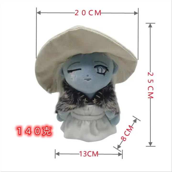 Muñeca de peluche de bruja de nieve- Personajes de juegos de mundo abierto - 1