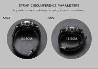 Reloj Deportivo Para Hombre SANDA G Estilo Dual Display LED Digital Quartzo Impermeable 50M Reloj Militar Con Pantalla Luminosa Y Alarmas - details 5