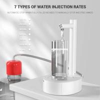 Dispensador de agua eléctrico de sobremesa, portátil, recargable por USB, con salida de agua ajustable para el hogar, la oficina y el exterior. - details 1