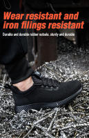 Zapatos De Seguridad Para Hombre Con Punta De Acero Indestructibles Y Protección Contra Punzadas Botas De Trabajo Ligeras Y Resistentes - details 9