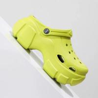 Sandalias De Alta Suela Para Mujer Cómodas Y Antideslizantes Para Uso Casual En La Playa Y En La Calle Zapatillas De Verano Con Plataforma Estilo Coreano - details 6