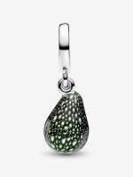 Pandora - Charm Doble Colgante de aguacate - Plata de ley y Baño de Oro de 14 K - details 0