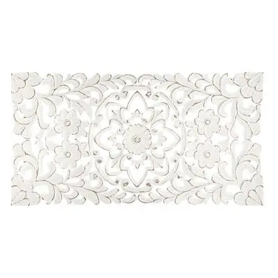 Factory Cuadros - Decoración Pared Madera Tallada 85x45cm - Alta Calidad - 1